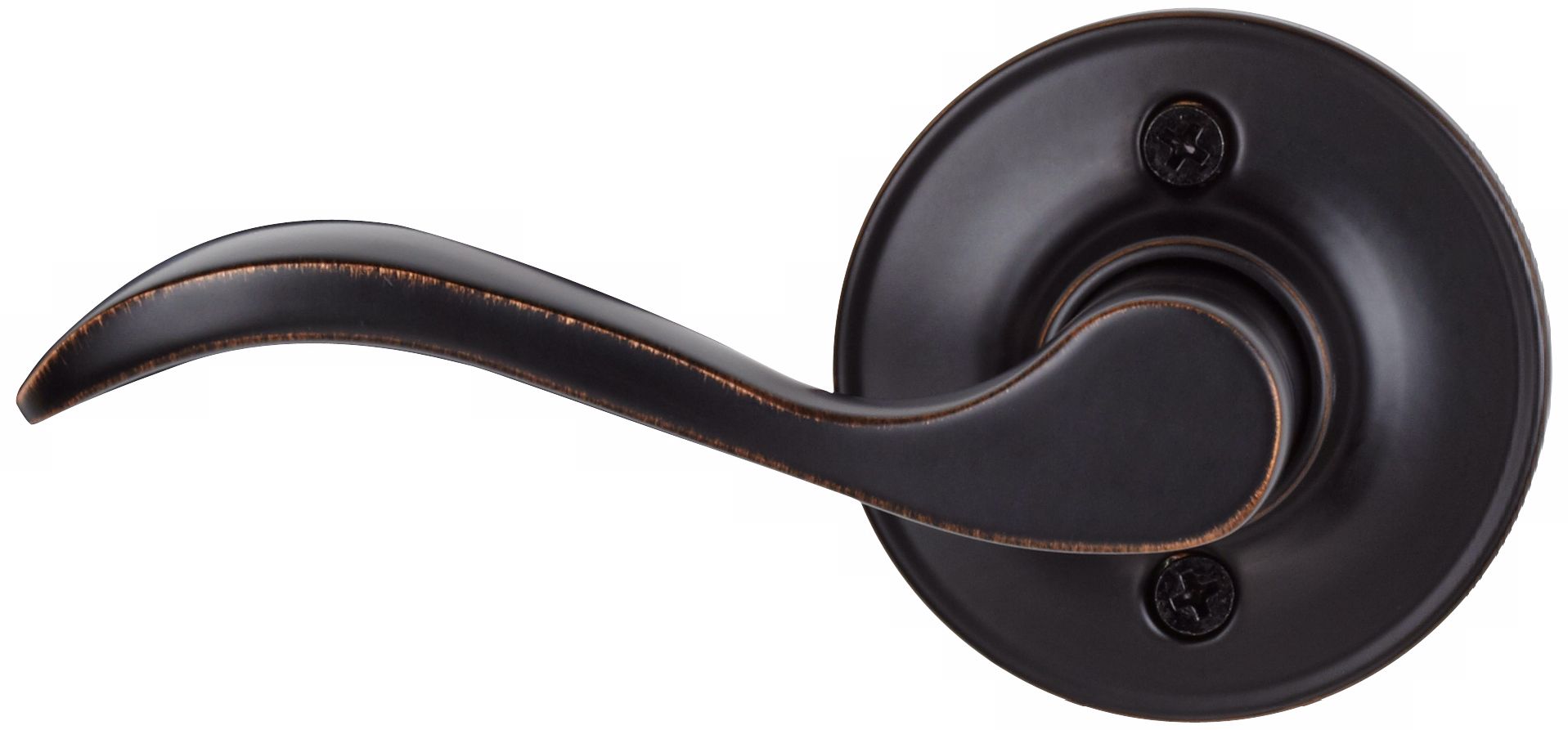 Seville Left Hand Aged Bronze Dummy Schlage Door Lever