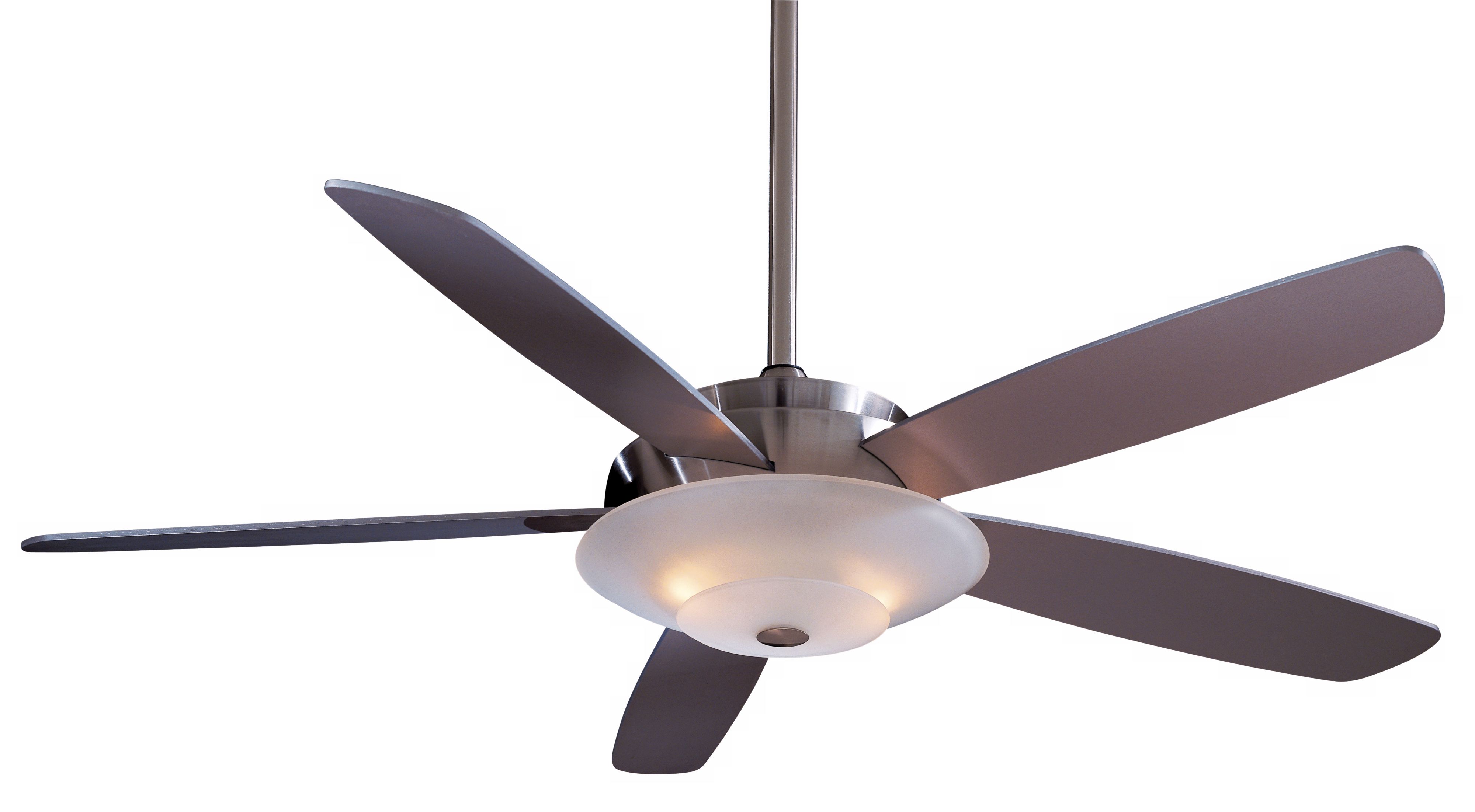 54" Minka Aire Airus Brushed Nickel Ceiling Fan