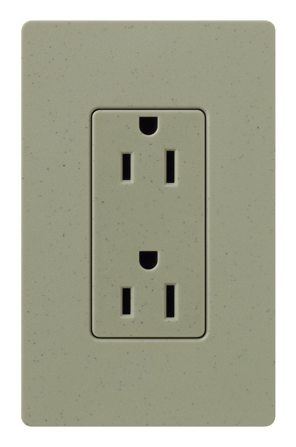 Lutron Satin Greenbriar Diva 15A Receptacle