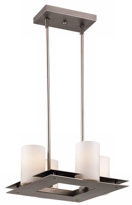 Forecast Ingo Gun Metal Four Light Chandelier