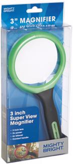 Mighty Bright Green 3 Wide Magnifier 66508