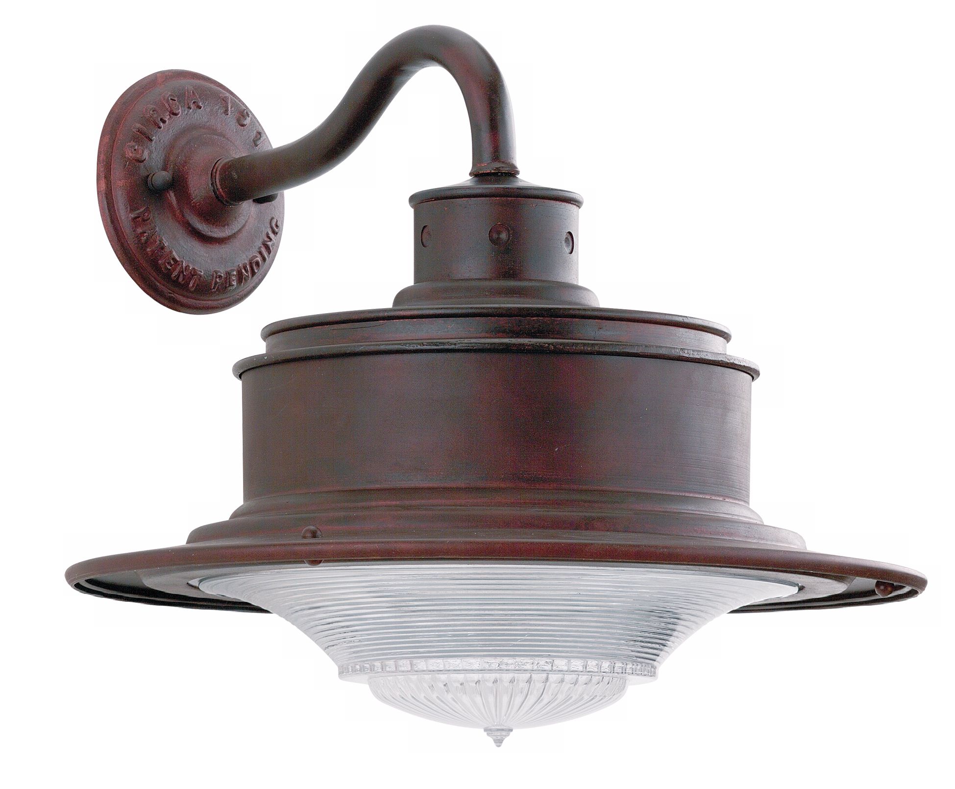 South Street 12" High Outdoor Old Rust Wall Light