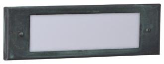 Brass Acid Verde Stamped Brass Step Light 67035
