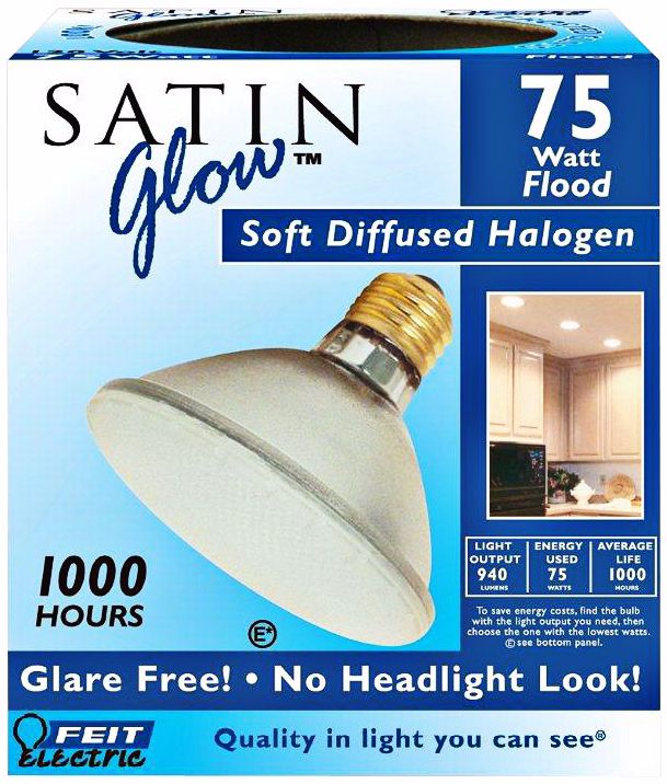 75 Watt  PAR30 Soft Diffused Halogen Flood Light Bulb