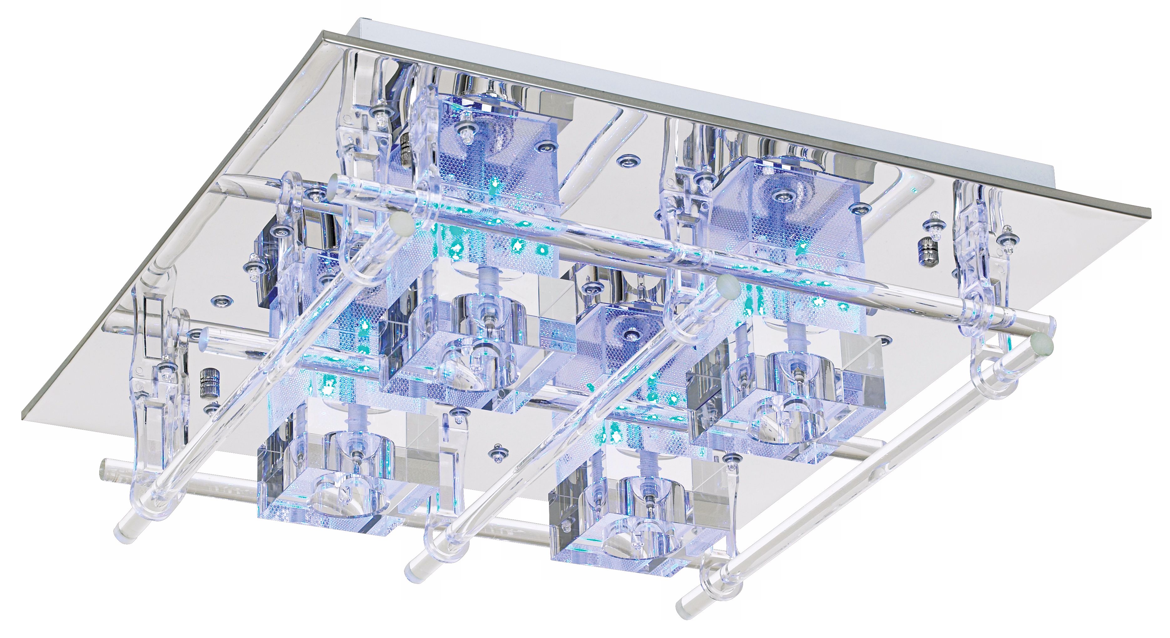 Possini Euro LED Light Show Flushmount Ceiling Fixture