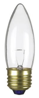Medium Base 40 Watt Clear Torpedo Light Bulb 67418