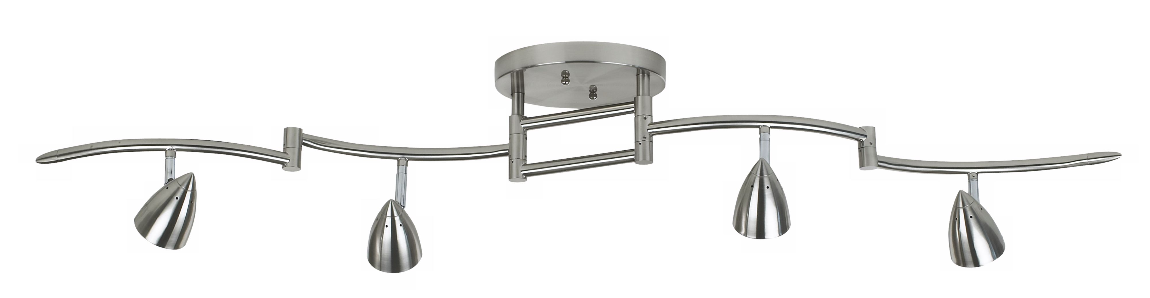 Pro Track® 200 Watt 4 Light Swing Arm Fixture