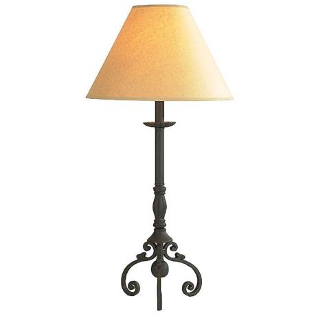 Rustic Iron Table Lamps
