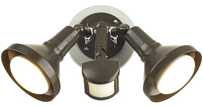  Functional Collection Bronze Motion Sensor Floodlight (67706) 