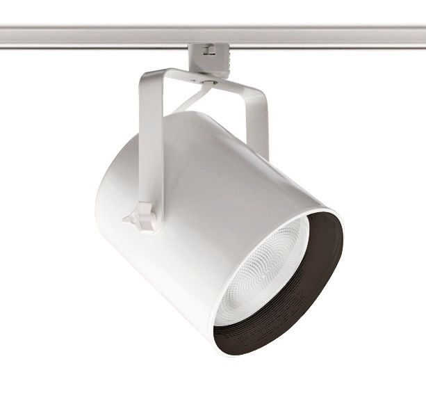 Juno Step Cylinder 6" Wide White Track Light