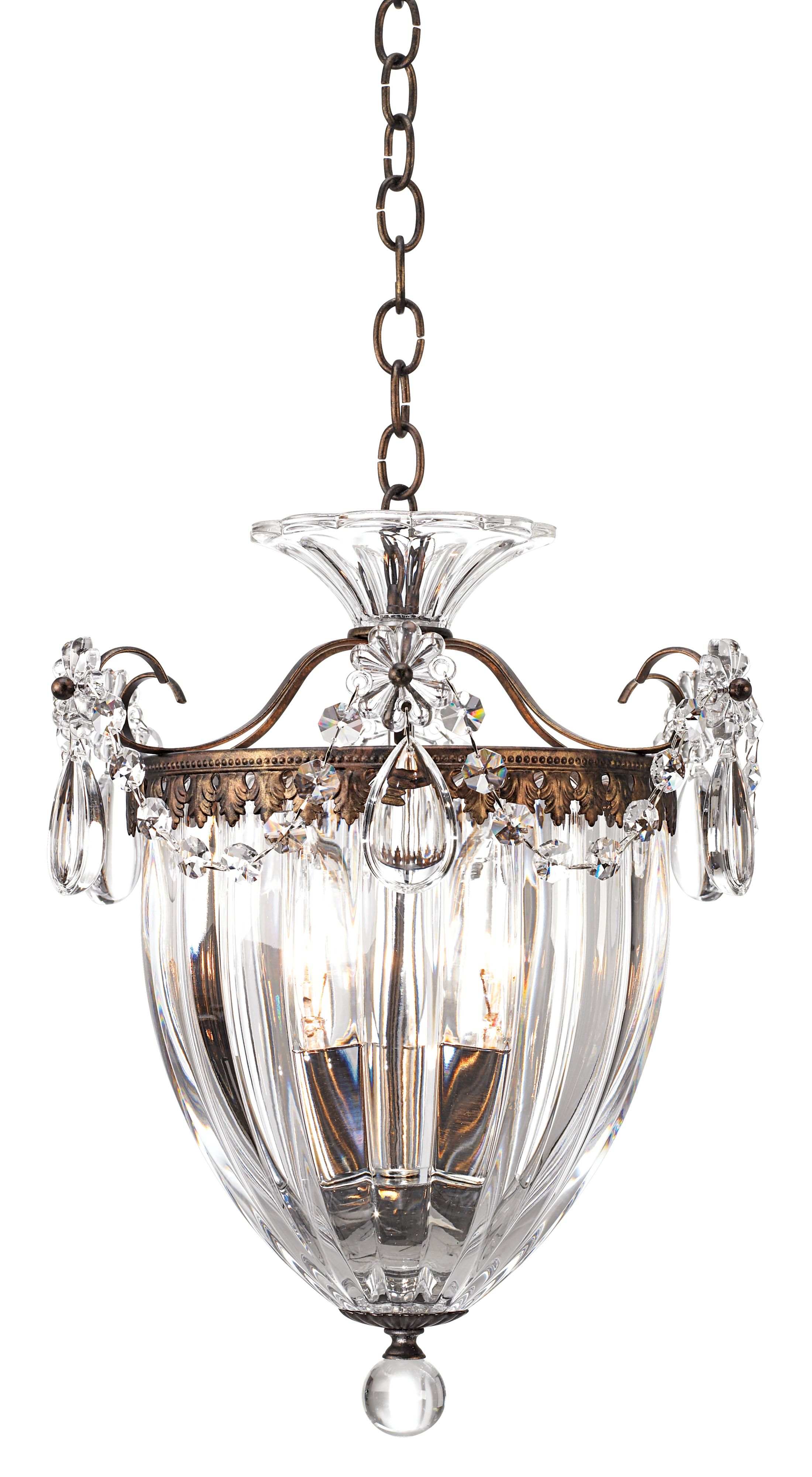 Schonbek Bagatelle Collection 10 1/2" Wide Crystal Pendant