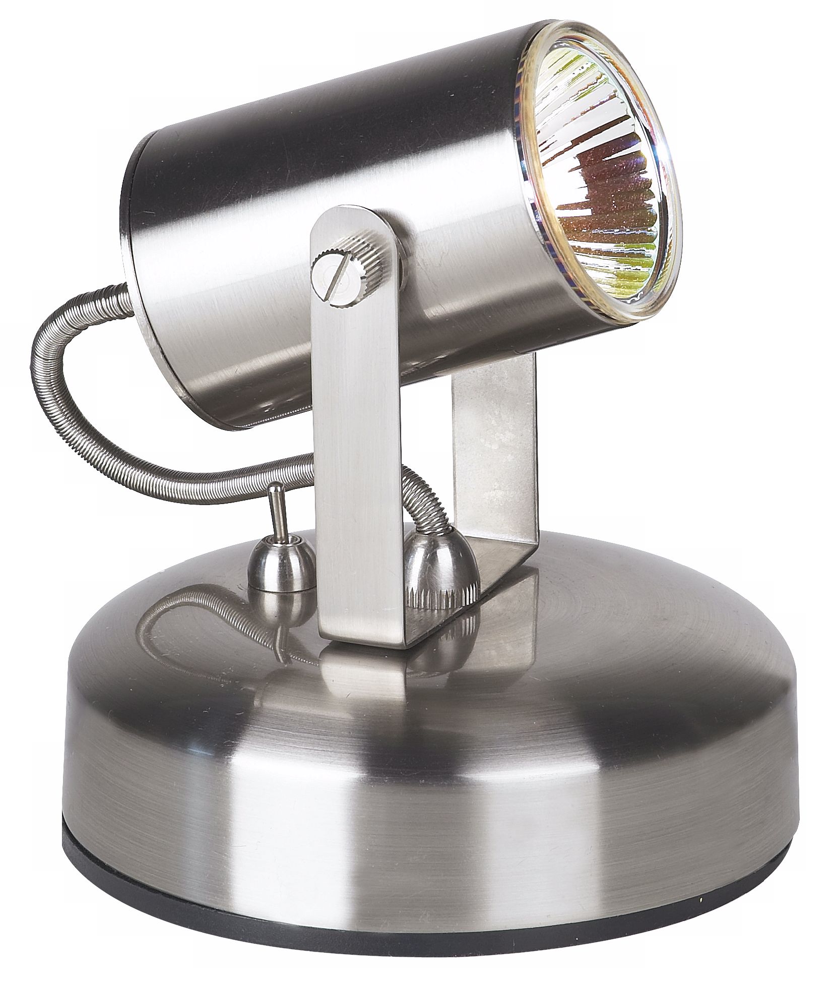 Pro Track® Brushed Steel Halogen Uplight