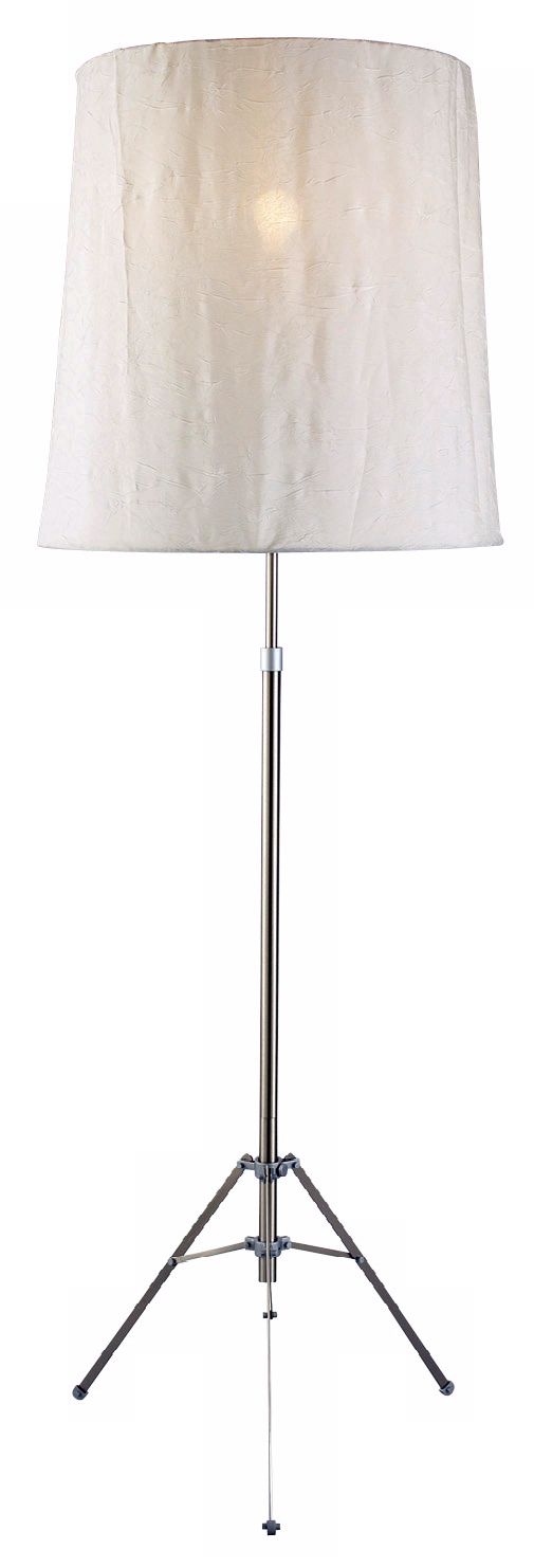 Trident Steel Tripod Floor Lamp