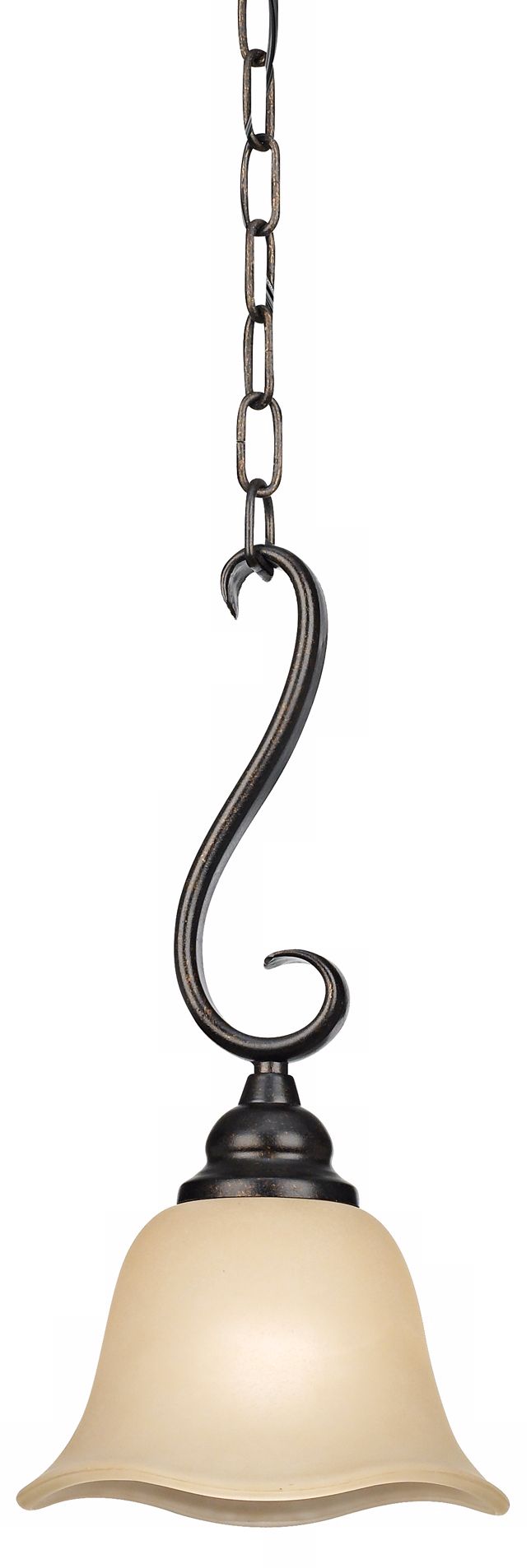 Morningside Collection 7” Wide Bronze Pendant Light