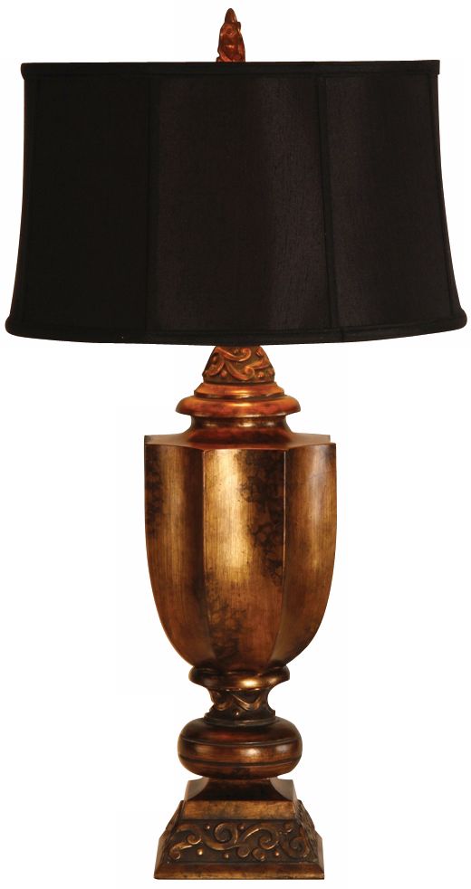 Raschella Golden Bronze Classic Urn Table Lamp