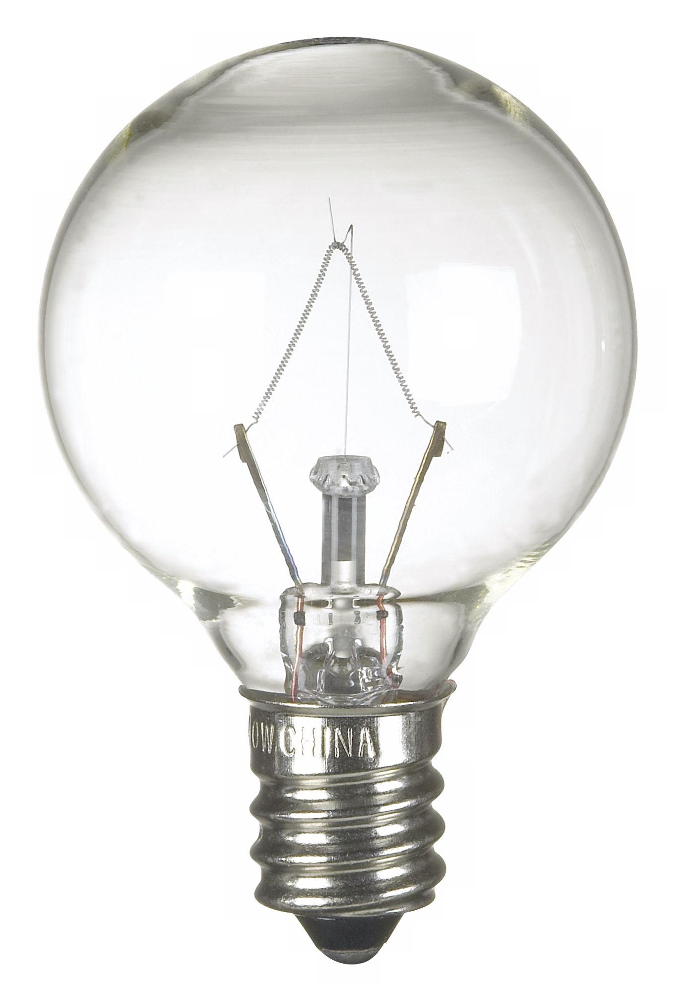 40-Watt G-11 Krypton Clear Candelabra Base Light Bulb