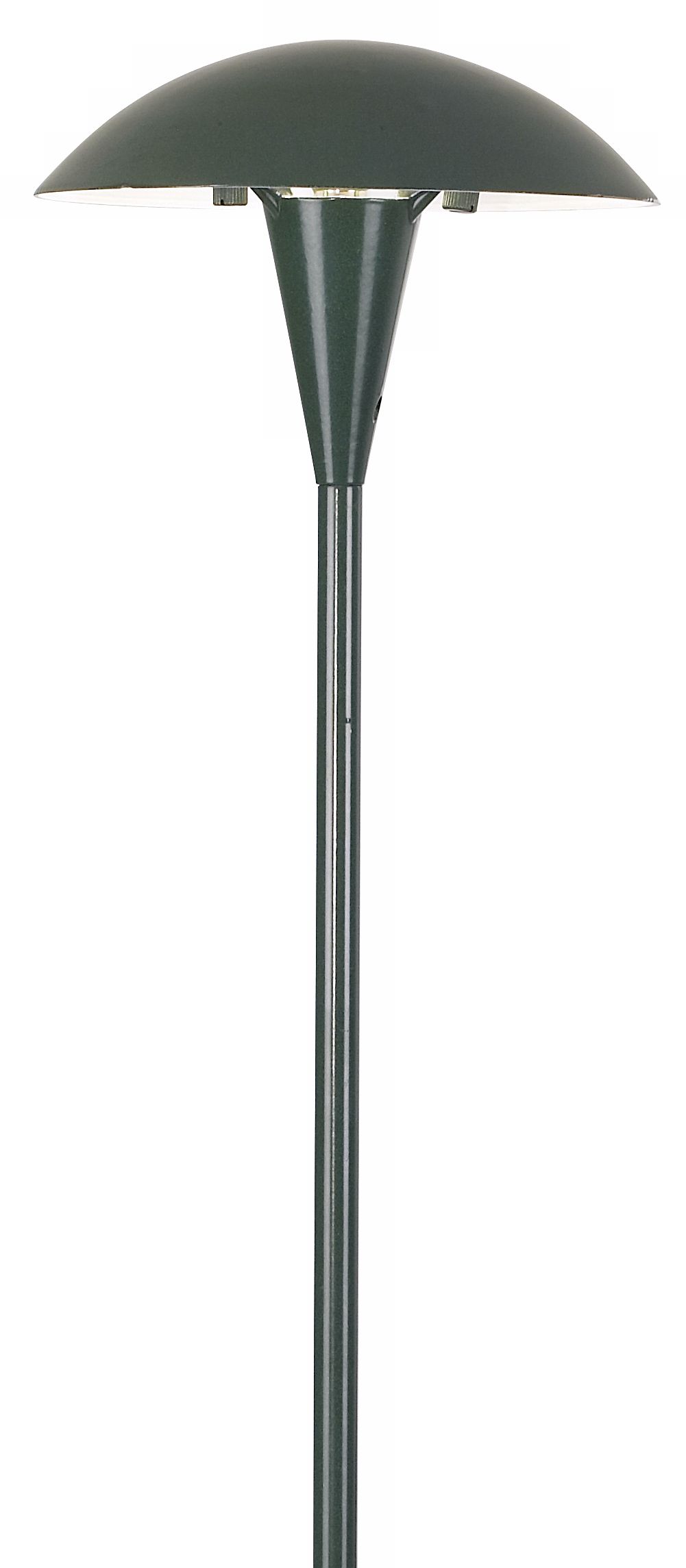 Mushroom Top Green Finish Landscape Light