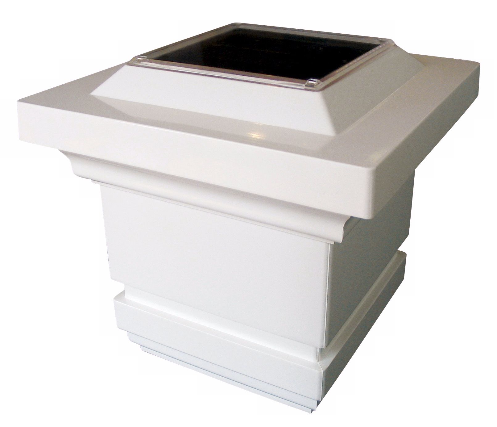 Solar Lighted 3 1/2" LED Post Cap Light