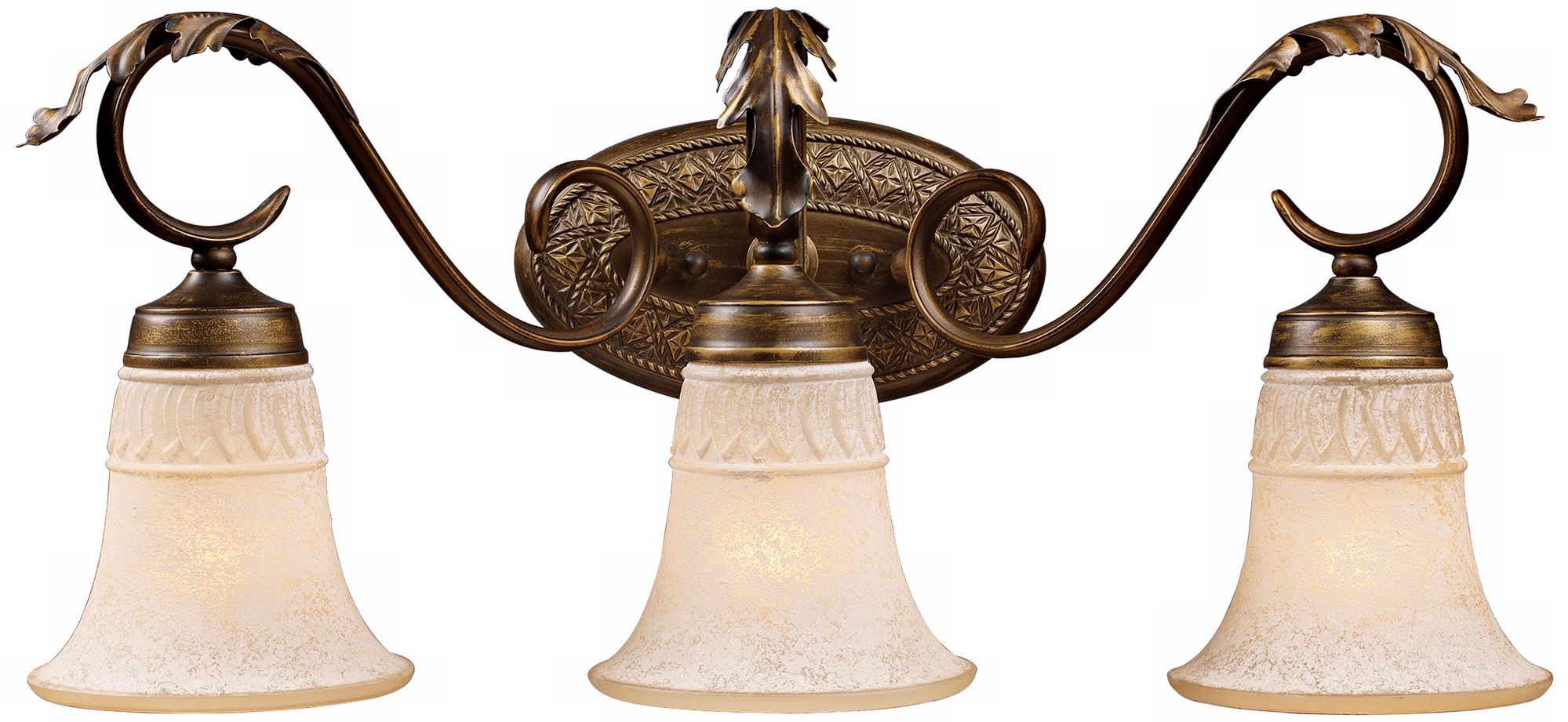 Briarcliff Collection Weathered Umber 24" Wide Bath Light