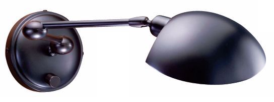 Holtkoetter Old Bronze Finish Halogen Swing Arm Wall Lamp