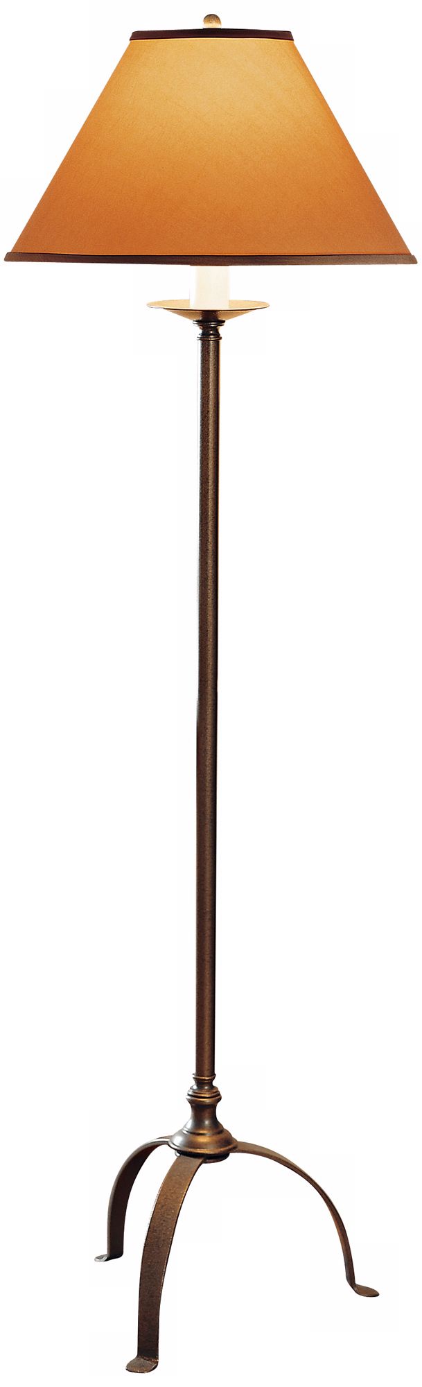 Hubbardton Forge Natural Iron Simple Lines Floor Lamp