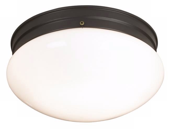 Mushroom Bronze 10 7/8" Wide Ceiling Light Fixture