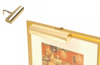Concept 11 12 Wide Brass Finish Cordless Picture Light 69530