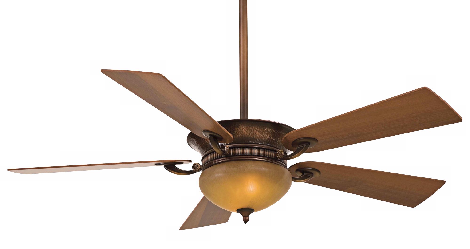 52" Minka Aire Delano Mezzo Glass Ceiling Fan