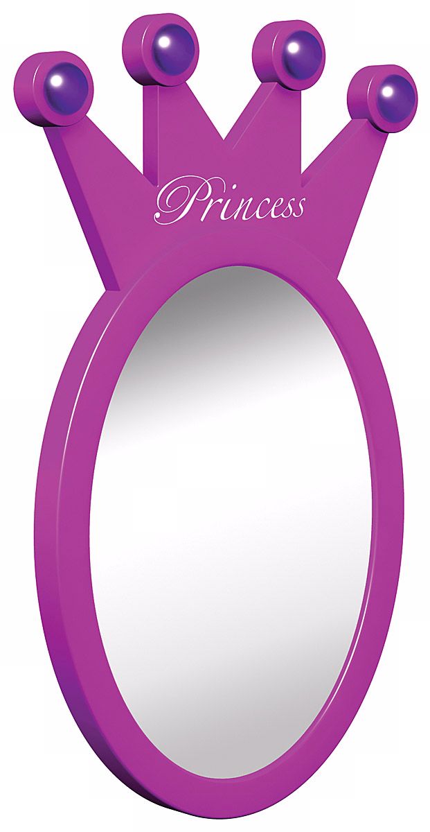 Purple Princess Wall Mirror