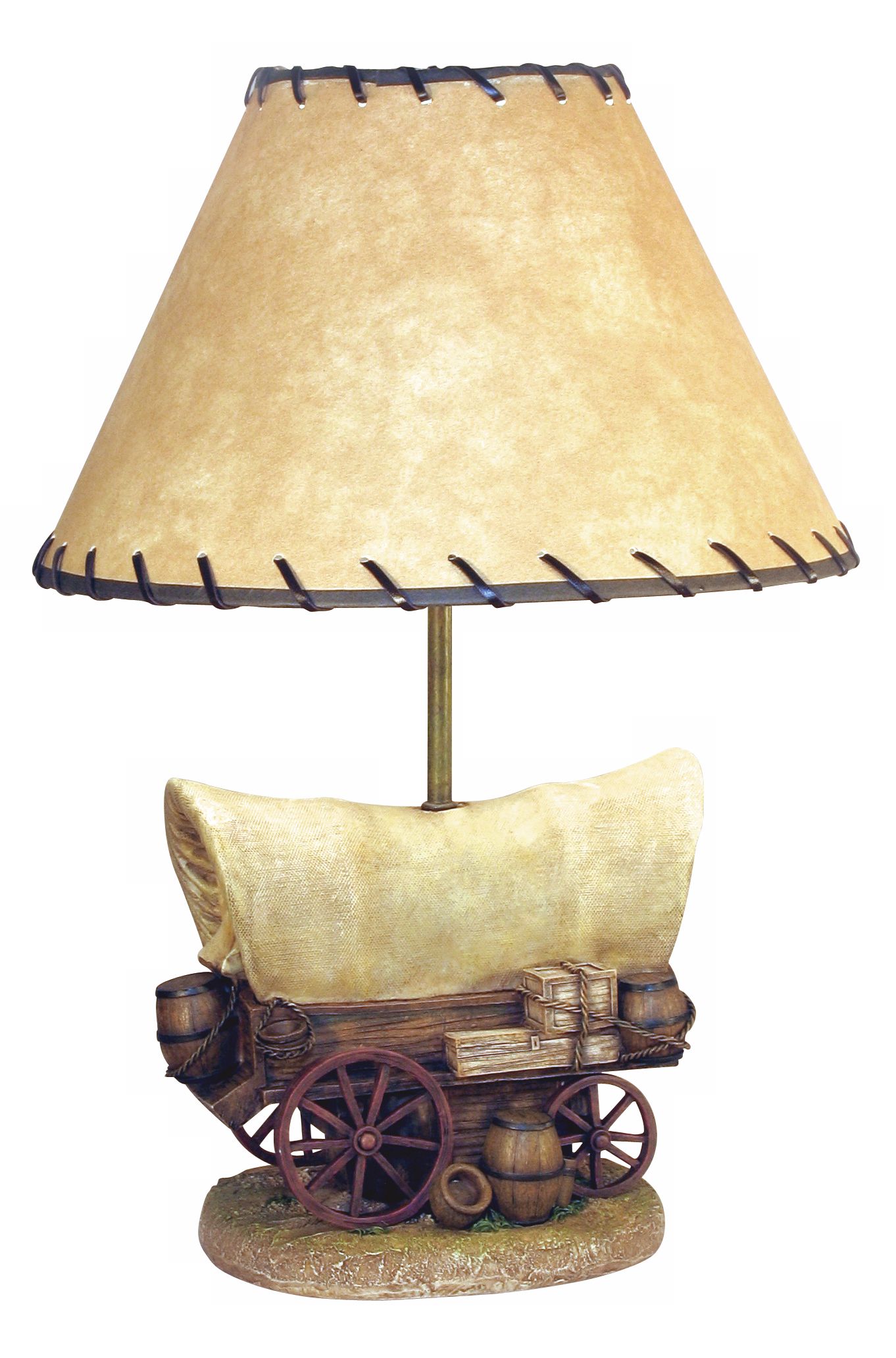 Covered Wagon Table Lamp