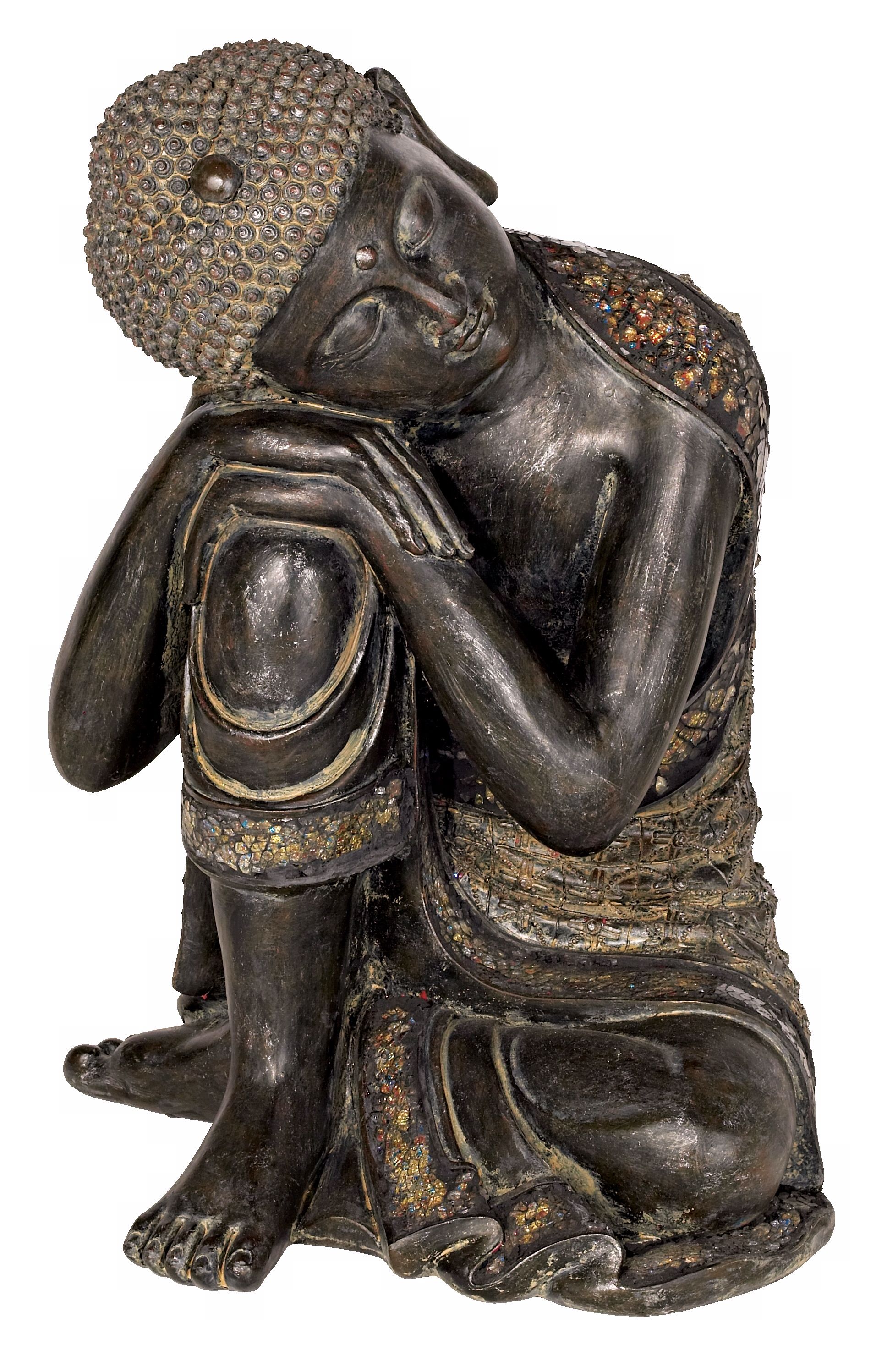 Sleeping Buddha Accent Sculpture
