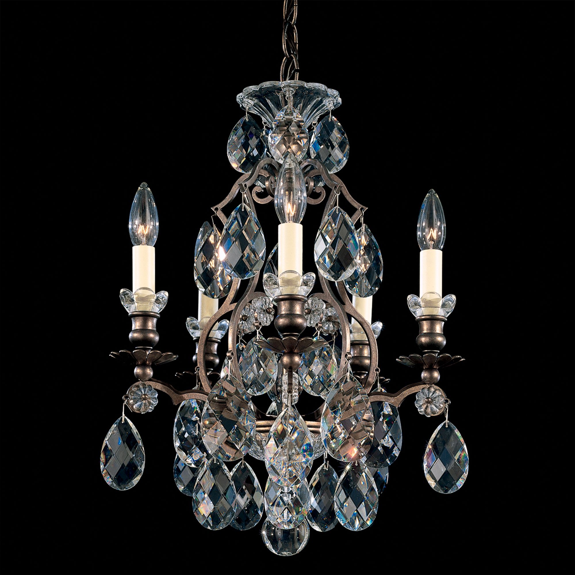 Schonbek Renaissance Collection 14 1/2" Crystal Chandelier