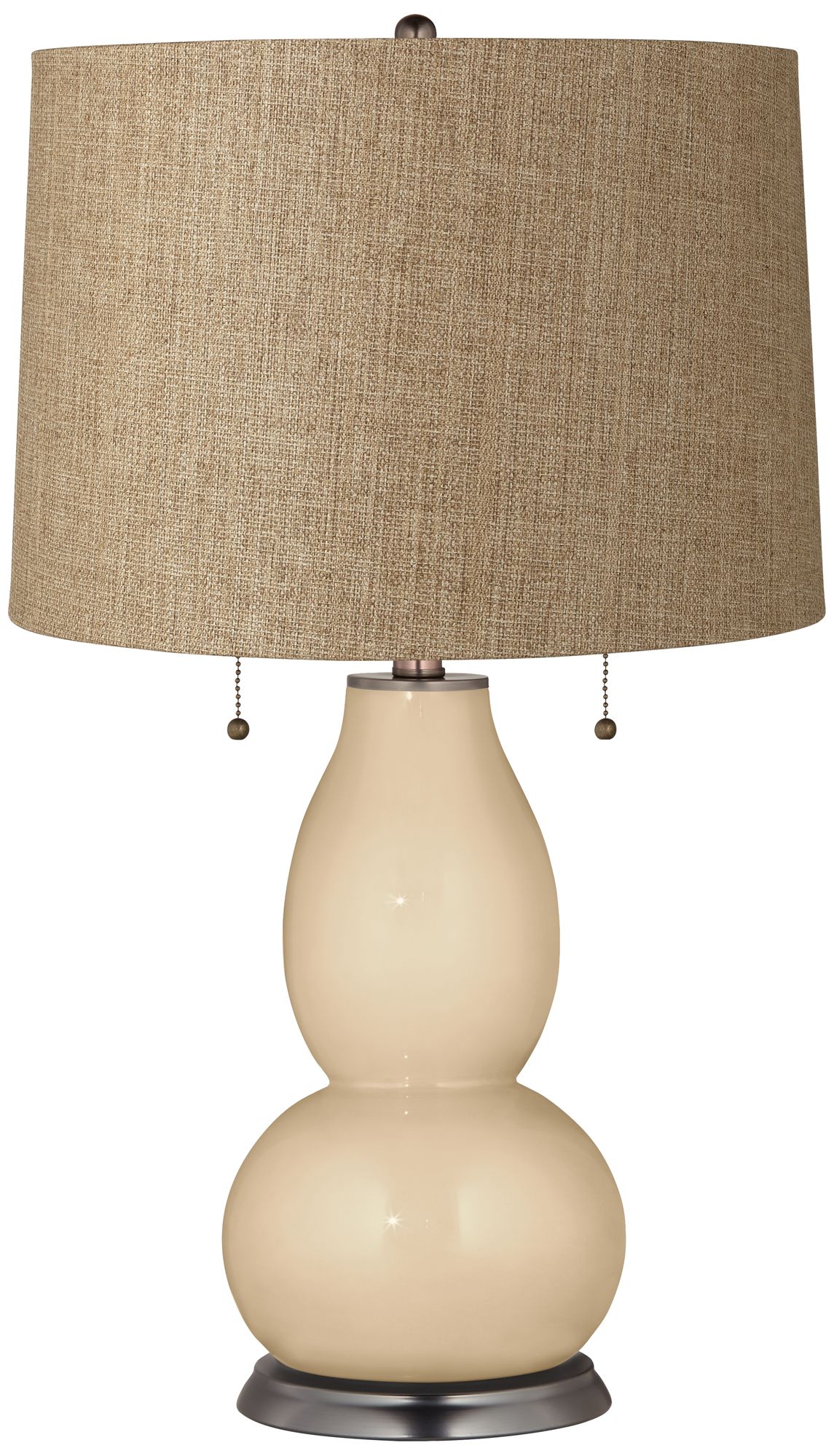 Colonial Tan Tan Woven Fulton Table Lamp - #6C100-X8926 ...