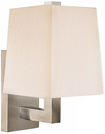 Doughnut Collection Antique Silver Wall Lamp