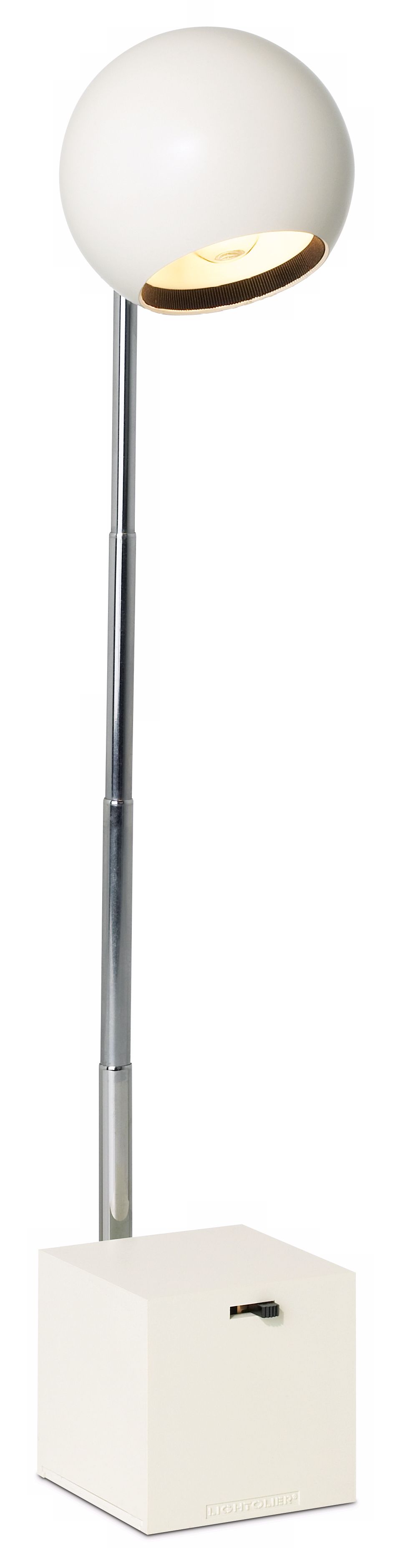 Lytegem Telescopic White Finish Desk Lamp
