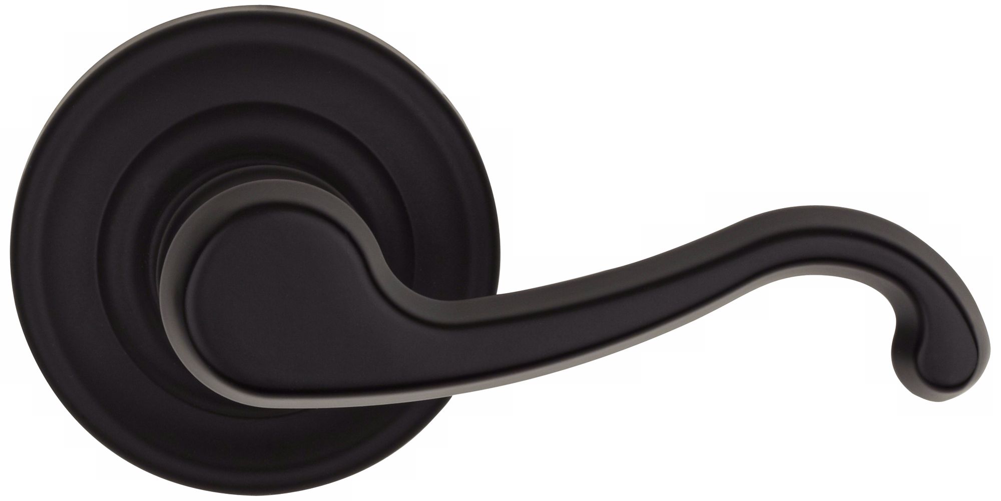 Schlage Callington Matte Black Right Hand Dummy Door Lever
