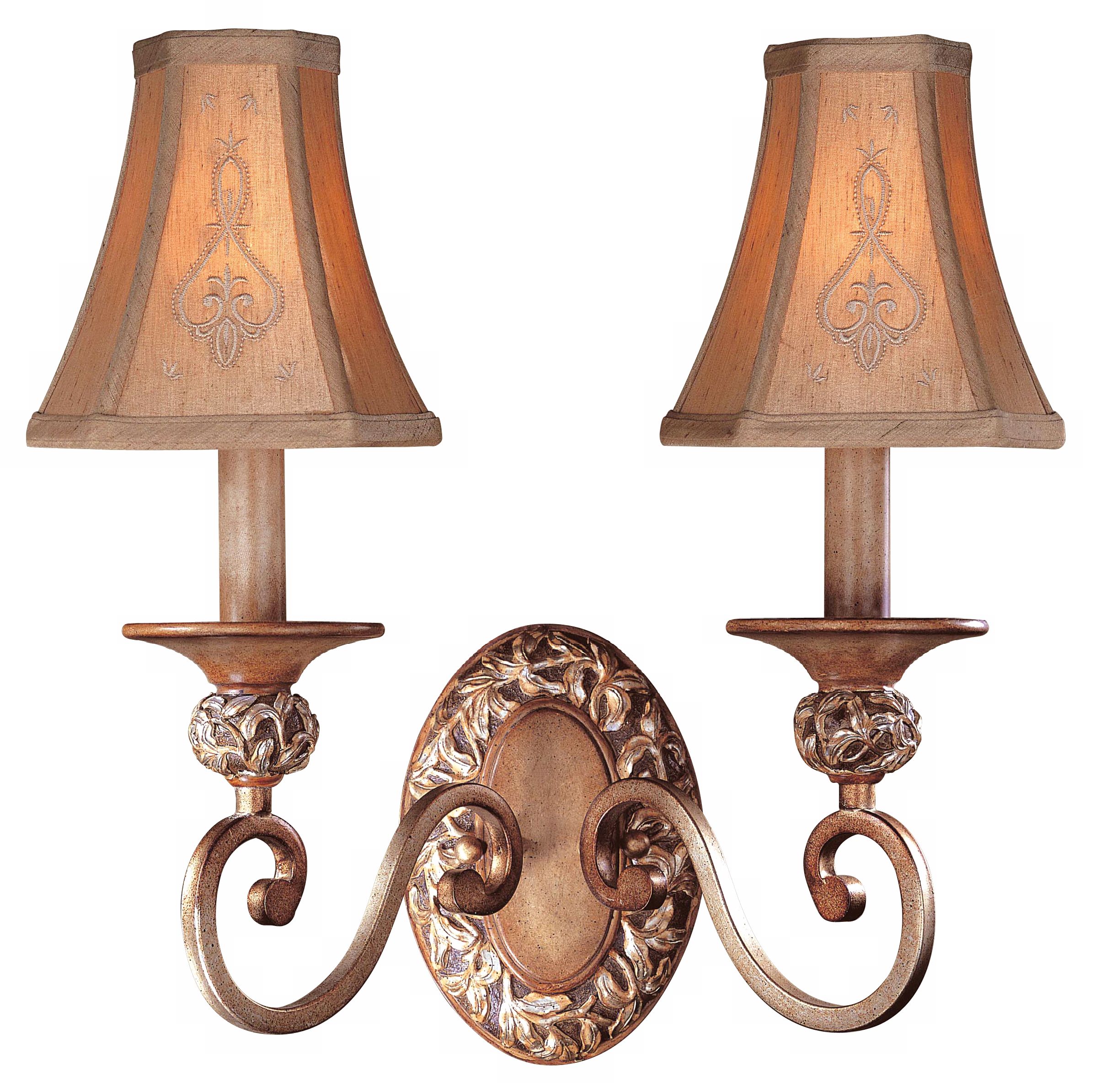 Jessica McClintock Salon Grand Two Light Wall Sconce