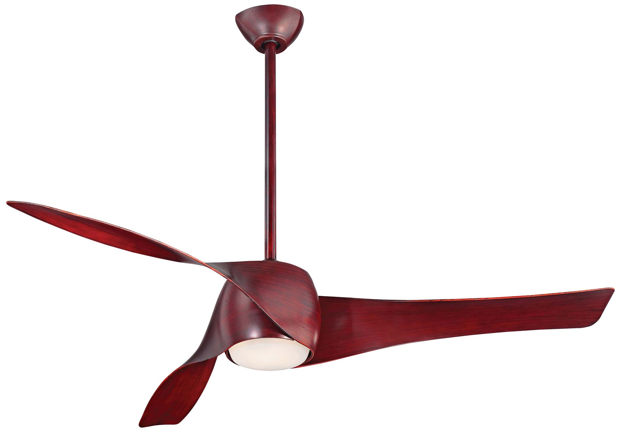 58" Minka Aire Artemis Mahogany Finish Ceiling Fan