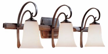 Hubbardton Forge 25 1/4"  Wide Bathroom Light Fixture