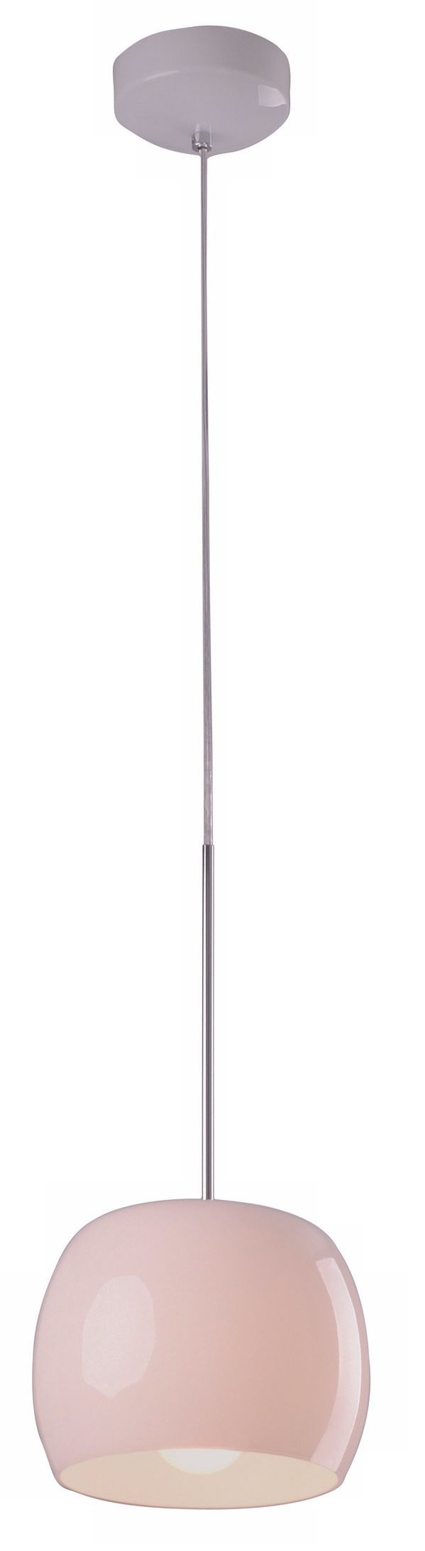 Caps Collection White Mini Pendant Chandelier