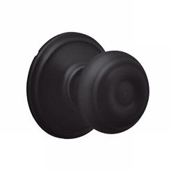 Schlage Georgian Matte Black Dummy Door Knob