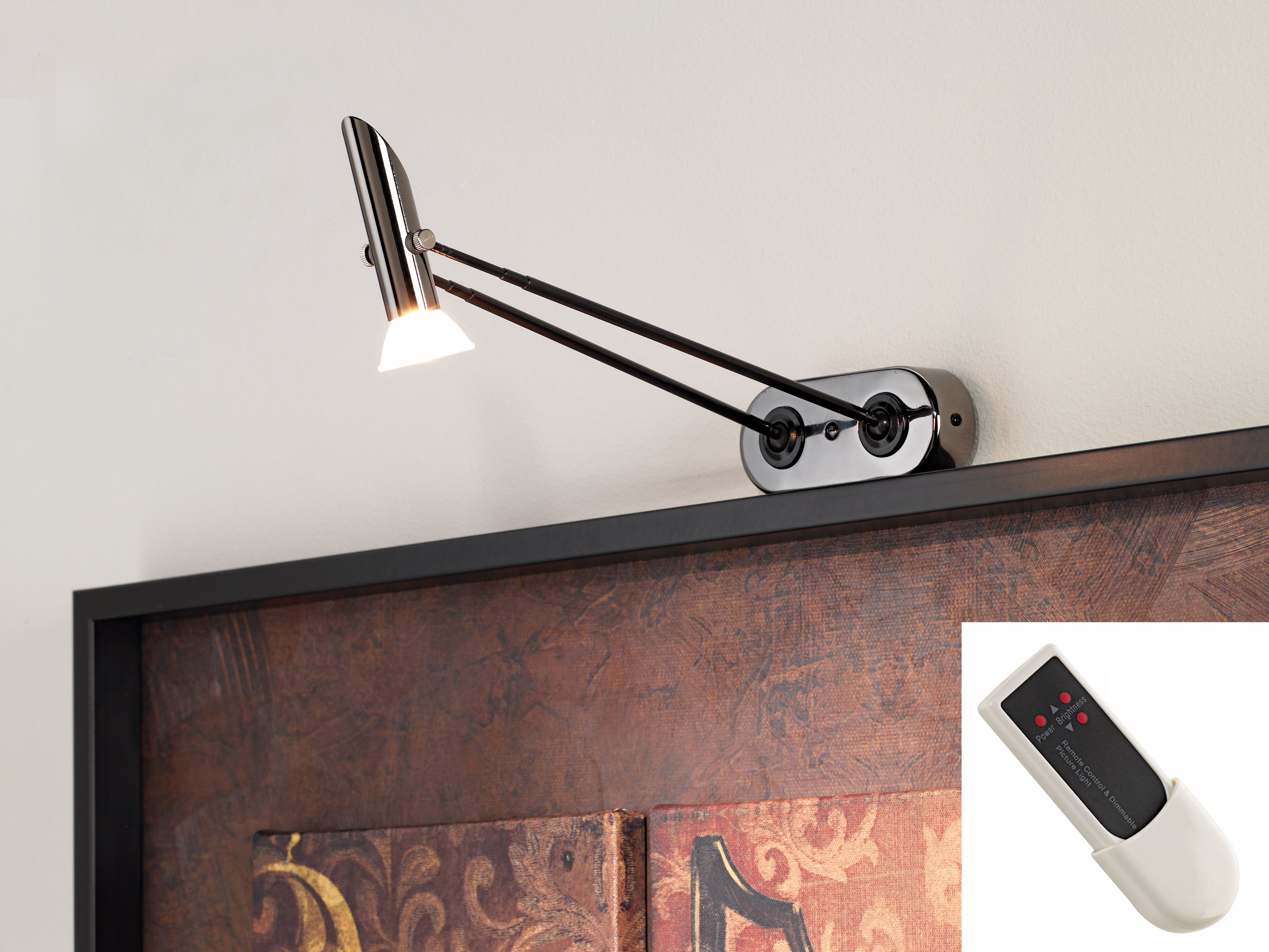 Concept Black Remote Control Plug-In Picture Light