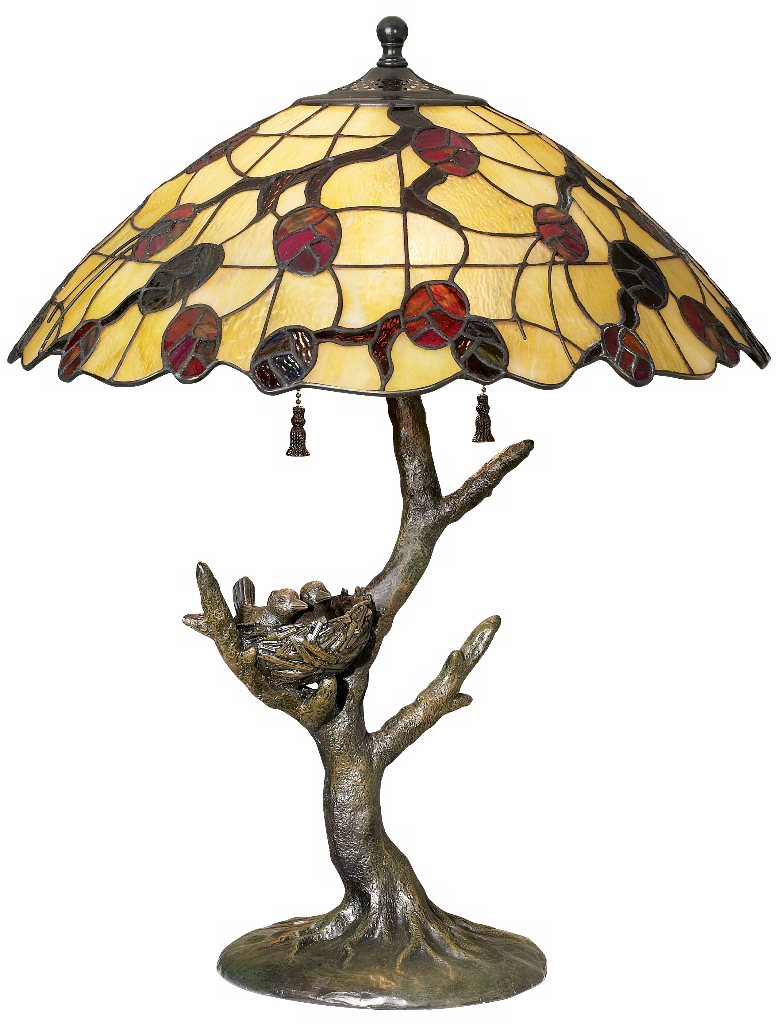 Robert Louis Tiffany® Bird Nest Table Lamp