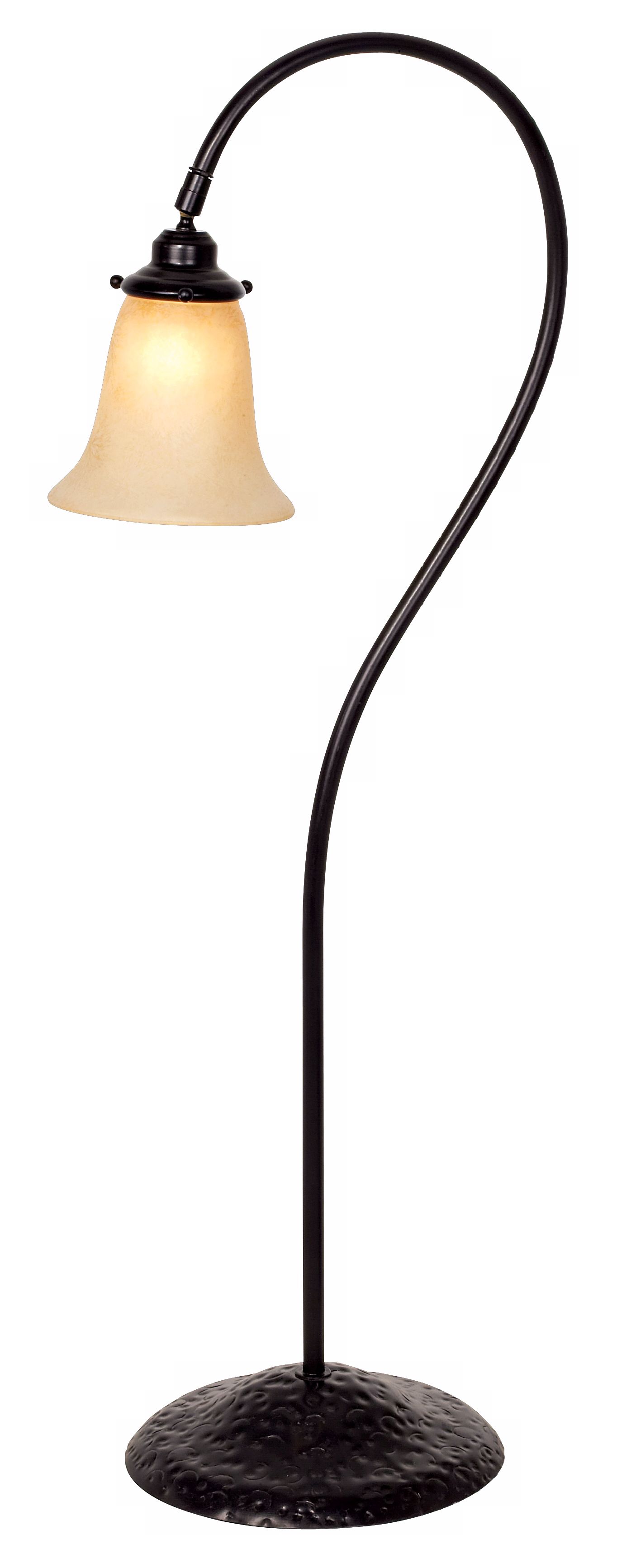 Bronze Finished Bronze Scavo Bell Glass Landscape Light