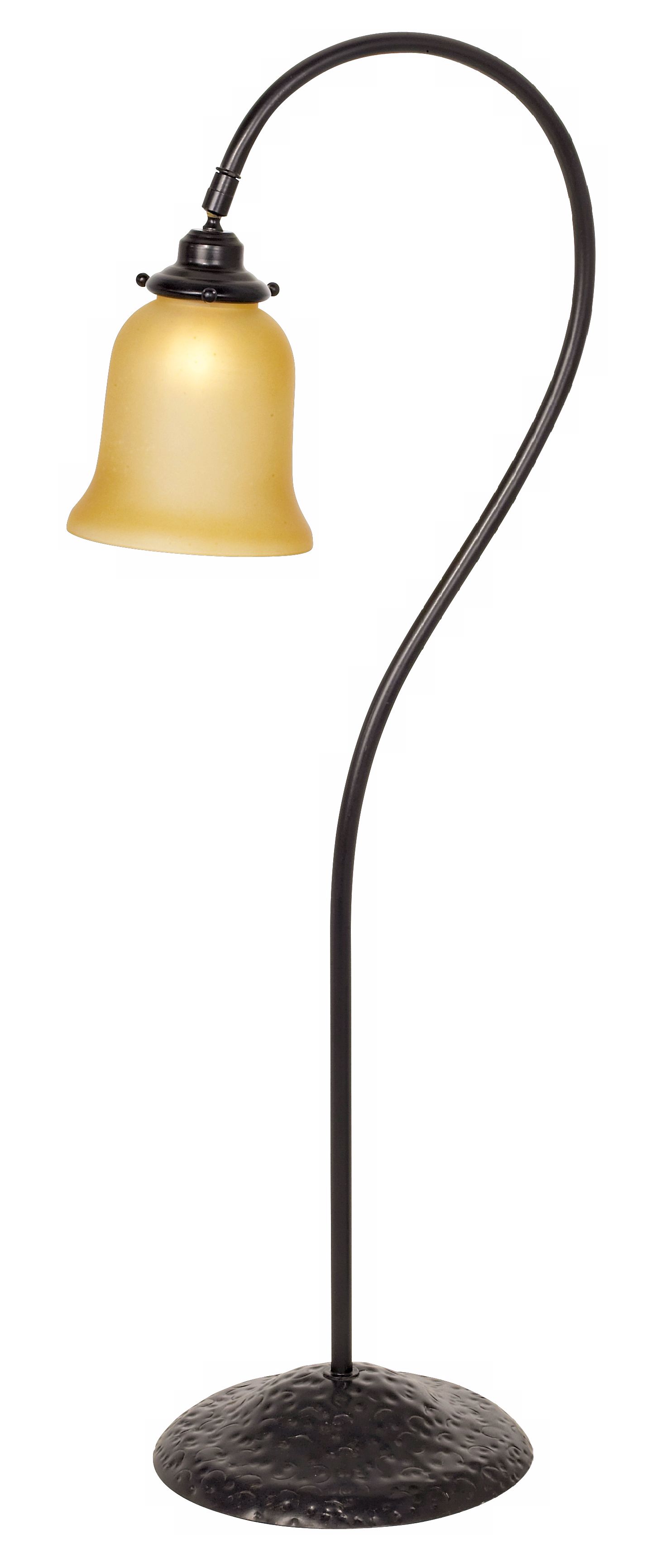 Bronze Finished 34" High Amber Glass Landscape Light