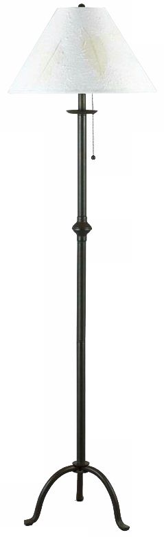Iron Footed Floor Lamp