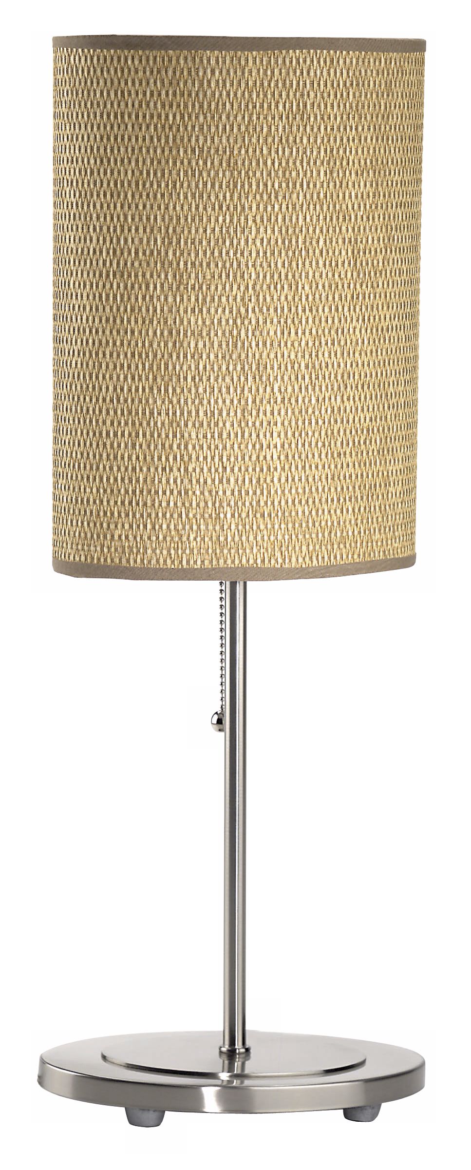 Lite Source Rattan Drum Table Lamp