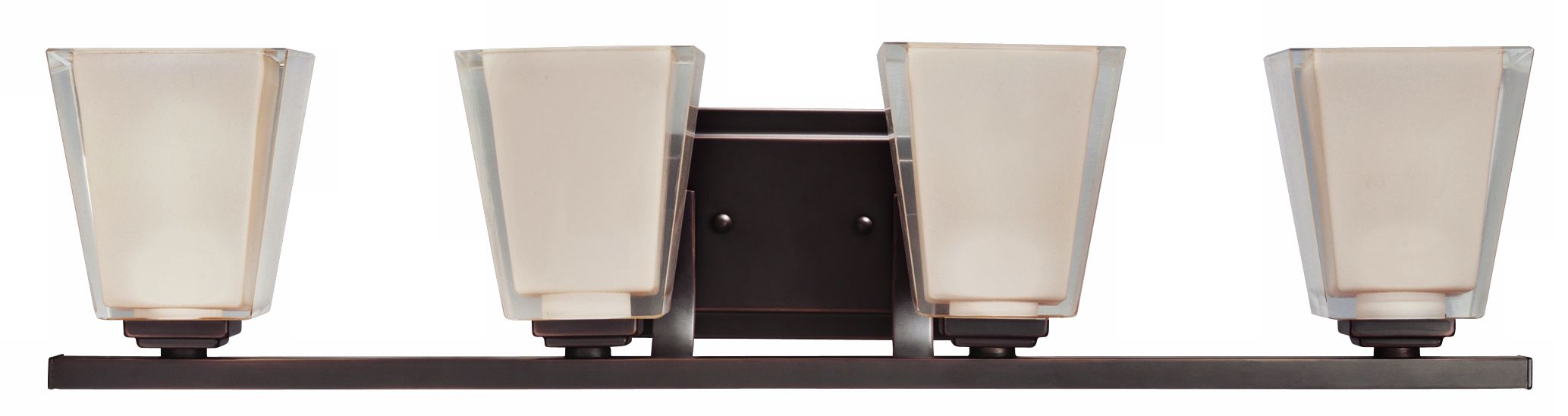 Classic Metro Kool Bronze 27" Wide Bath Light Fixture