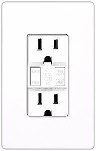 Lutron Claro GFCI 15A 125V Receptacle