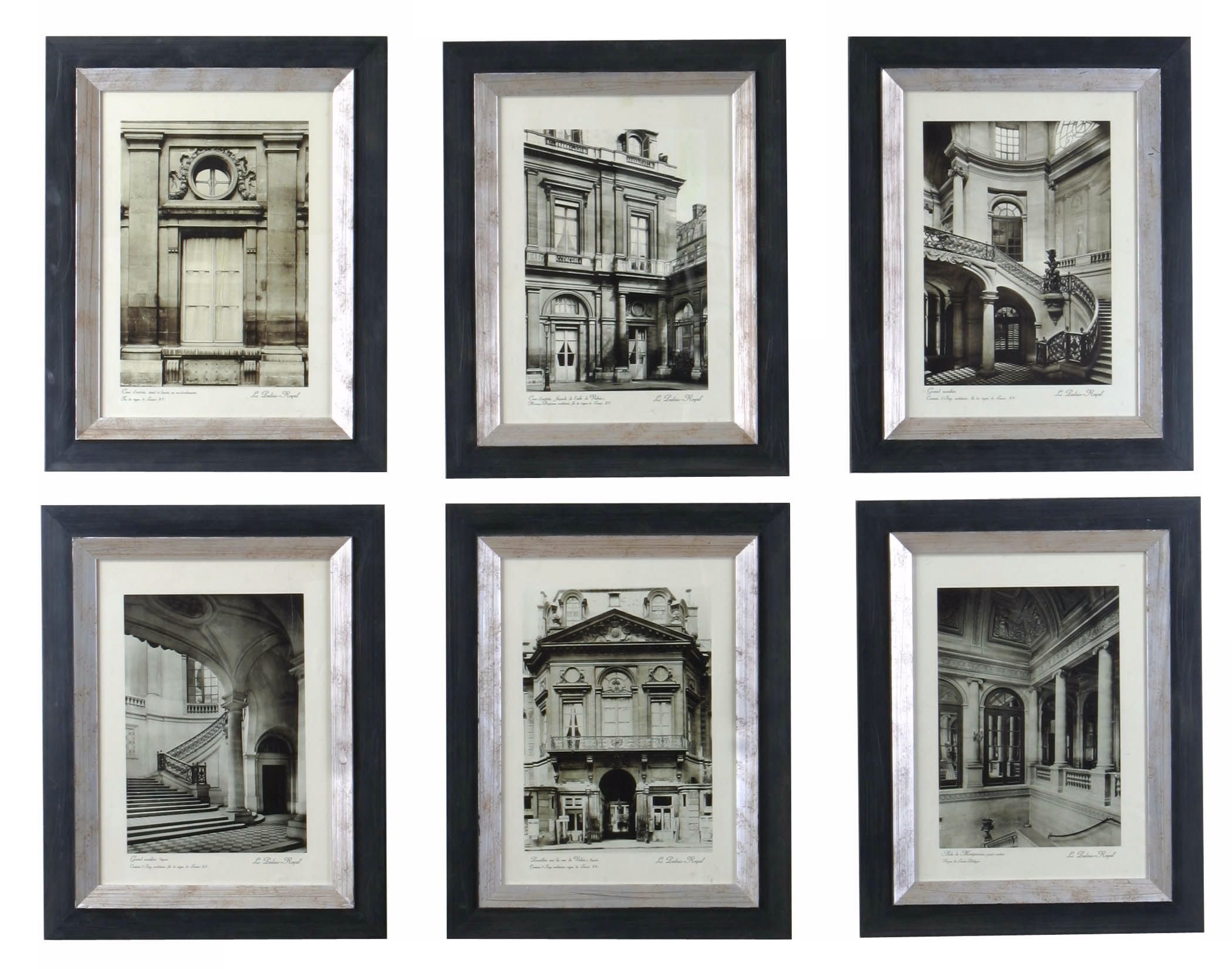 Uttermost Set of Six Paris Art Prints